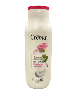 Rose & Vanilla Scented Body Wash - Crema