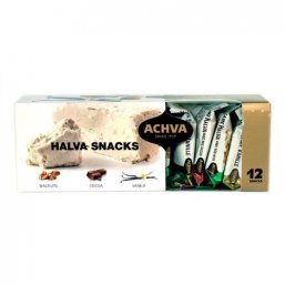 Assorted Halva Snacks - Achva Box of 12 Snacks