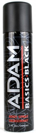 Adam Basics - Black Body Spray Deodeorant