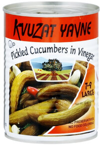 Cucumbers in Vinegar - Kvuzat Yavne 19.7