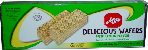 Lemon Flavored Wafers - Man