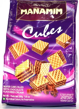 Chocolate Coated Wafers - Manamim