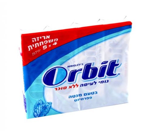 Peppermint Flavored Multi Pack Orbit Gum