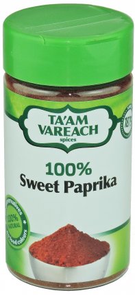 Ta'am Vareach - 100% Sweet Paprika.