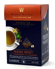 Wissotzky Signature Collection - Ginger & Lemon Tea with Nana Mint