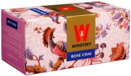 Wissotzky Rose Chai Tea - Box Of 25 Bags