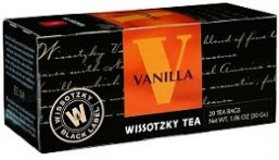 Wissotzky Vanilla Tea - Box Of 20 Bags